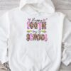 Happy 100th Day Of School Leopard print teacher student Hoodie