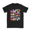 Happy 100th Day of Kindergarten Groovy 100th Day of School T-Shirt