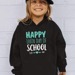 Happy 100th Day of School Shirt for Teacher or Child Hoodie 3 4