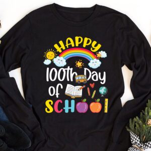 Happy 100th Day of School Shirt for Teacher or Child Longsleeve Tee 1 3