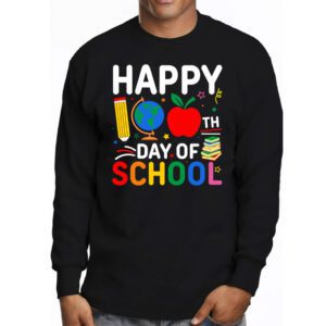 Happy 100th Day of School Teacher Kids 100 Days Kindergarten Longsleeve Tee 3