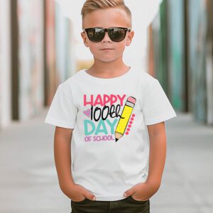 Happy 100th Day of School Teacher Kids 100 Days Kindergarten T Shirt 2 3