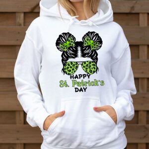 Happy St Patricks Day Bun Saint Paddys Girls Kids Youth Teen Hoodie 3 2