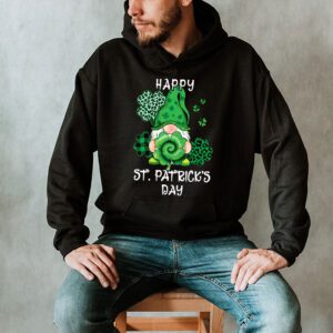 Happy St. Patricks Day Gnome Shamrock Saint Patrick Irish Hoodie 2 3