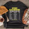History Of Forgotten Black Inventors Black History Month Longsleeve Tee