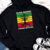 Honoring Past Inspiring Future Men Women Black History Month Hoodie