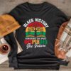 Honoring Past Inspiring Future Men Women Black History Month Longsleeve Tee