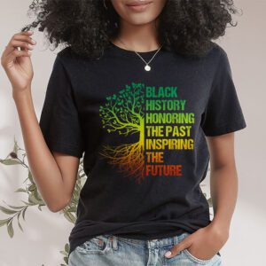 Honoring Past Inspiring Future Men Women Black History Month T Shirt 1 1