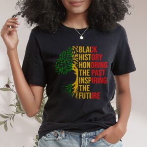 Honoring Past Inspiring Future Men Women Black History Month T Shirt 1 2