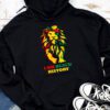 I Am Black History African American Pride Lion Black King Hoodie