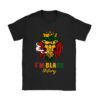 I Am Black History African American Pride Lion Black King T-Shirt