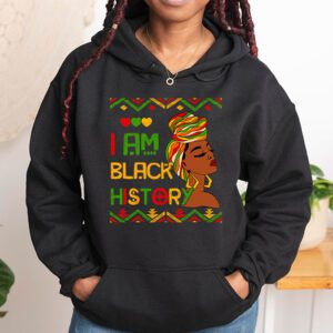 I Am Black History Month African American Juneteenth Womens Hoodie 1 1