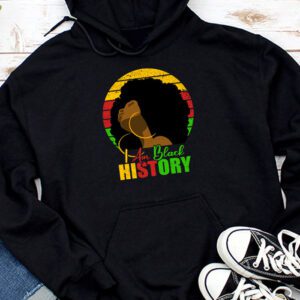 I Am Black History Month African American Juneteenth Womens Hoodie