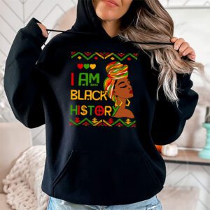 I Am Black History Month African American Juneteenth Womens Hoodie 2 1