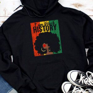 I Am Black History Month African American Juneteenth Womens Hoodie