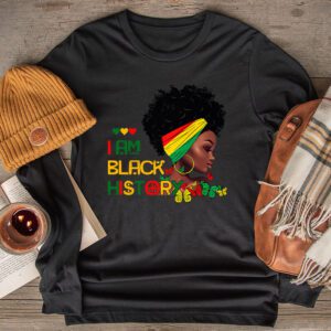 I Am Black History Month African American Juneteenth Womens Longsleeve Tee 2 11