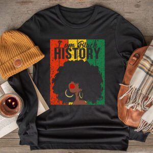 I Am Black History Month African American Juneteenth Womens Longsleeve Tee 2 3