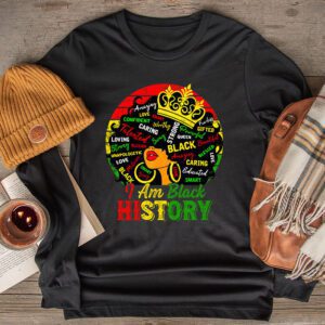 I Am Black History Month African American Juneteenth Womens Longsleeve Tee 2 6