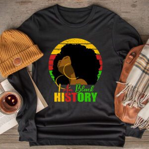 I Am Black History Month African American Juneteenth Womens Longsleeve Tee 2 8