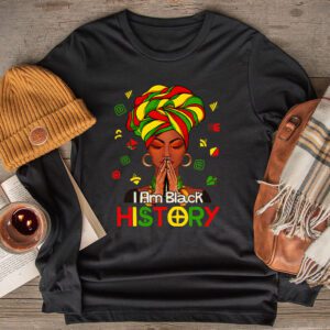 I Am Black History Month African American Juneteenth Womens Longsleeve Tee 2 9