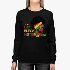 I Am Black History Month African American Juneteenth Womens Longsleeve Tee 3 11