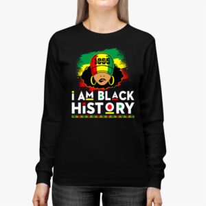 I Am Black History Month African American Juneteenth Womens Longsleeve Tee 3 2