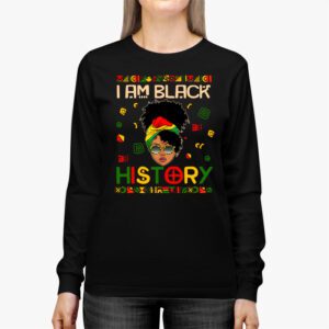 I Am Black History Month African American Juneteenth Womens Longsleeve Tee 3