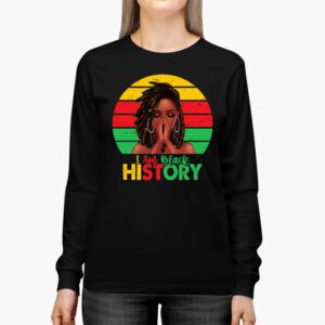 I Am Black History Month African American Juneteenth Womens Longsleeve Tee 3 7