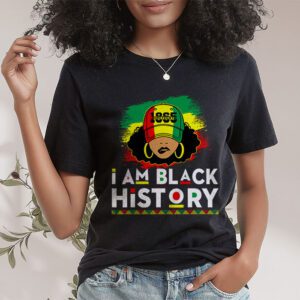 I Am Black History Month African American Juneteenth Womens T Shirt 1 2