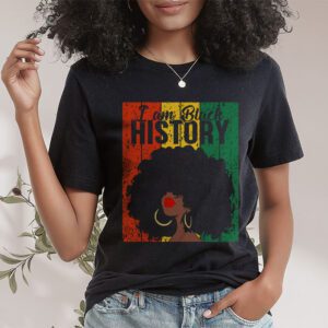 I Am Black History Month African American Juneteenth Womens T Shirt 1 3