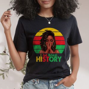 I Am Black History Month African American Juneteenth Womens T Shirt 1 7