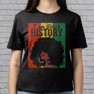 I Am Black History Month African American Juneteenth Womens T Shirt 2 3