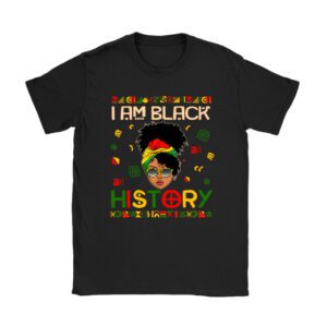 I Am Black History Month African American Juneteenth Womens T-Shirt