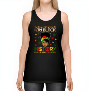 I Am Black History Month African American Juneteenth Womens Tank Top 2