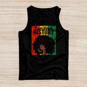 I Am Black History Month African American Juneteenth Womens Tank Top