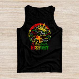 I Am Black History Month African American Juneteenth Womens Tank Top