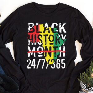 I Am Black History Month African American Pride Celebration Longsleeve Tee 1 5