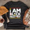I Am Black History Month African American Pride Celebration Longsleeve Tee