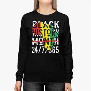 I Am Black History Month African American Pride Celebration Longsleeve Tee 2 5