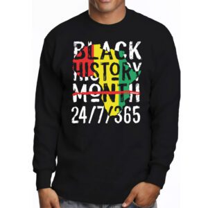 I Am Black History Month African American Pride Celebration Longsleeve Tee 3 5