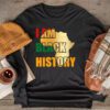 I Am Black History Month African American Pride Celebration Longsleeve Tee