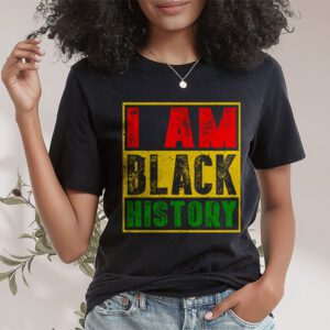 I Am Black History Month African American Pride Celebration T Shirt 1