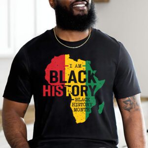 I Am Black History Month African American Pride Celebration T Shirt 2 7
