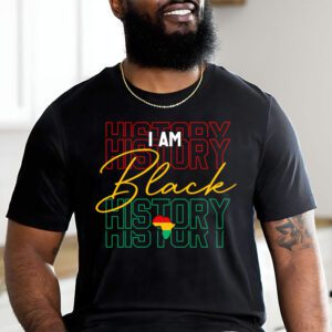 I Am Black History Month African American Pride Celebration T Shirt 2 8