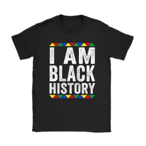 I Am Black History Month African American Pride Celebration T-Shirt