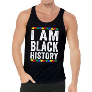 I Am Black History Month African American Pride Celebration Tank Top 3 2