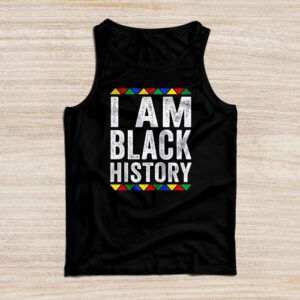 I Am Black History Month African American Pride Celebration Tank Top