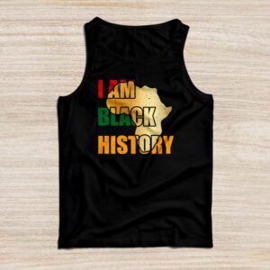 I Am Black History Month African American Pride Celebration Tank Top