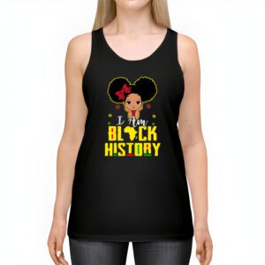 I Am Black History Shirt for Kids Girls Black History Month Tank Top 2