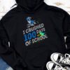 I Crushed 100 Days Of School Dirt Bike For Boys Hoodie